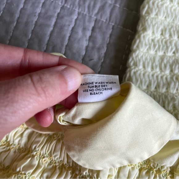 Nannette and Various Brands Vintage lot of two dresses sweater - Yellow and Pink - Picture 6 of 16